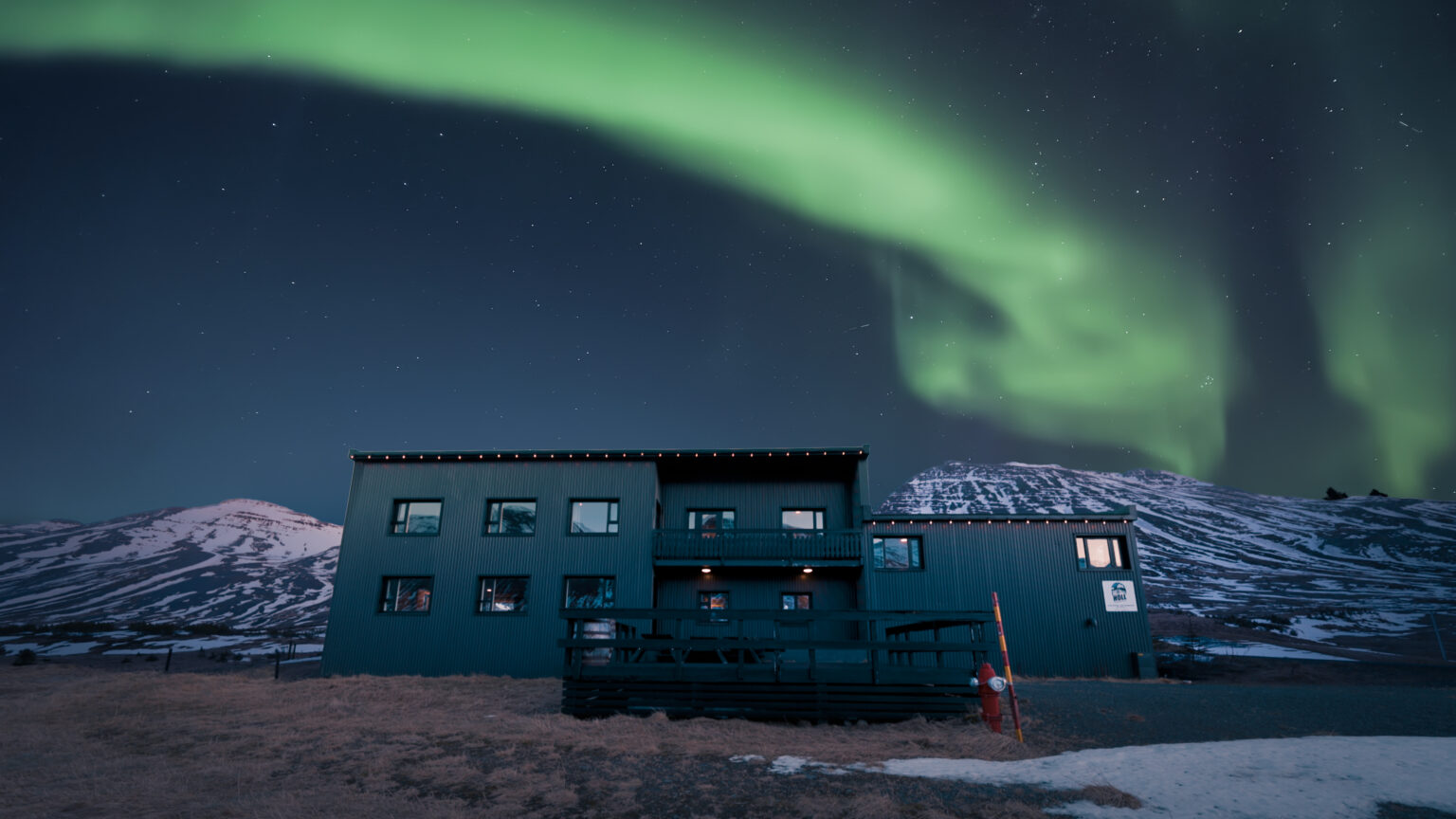 aurora landscape